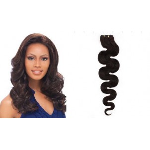 30 Inches Body Wave Color 1B Indian Weft