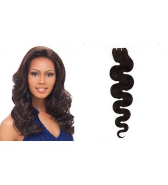 30 Inches Body Wave Color 1B Indian Weft