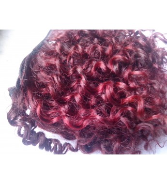 Red Curly 18"