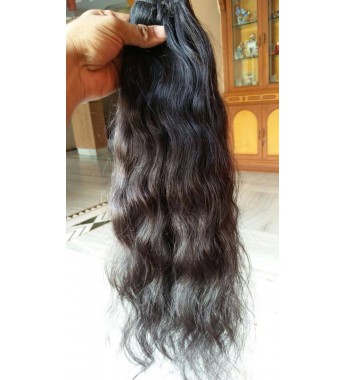 Natural Wavy Remy Hair Weave