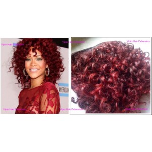 Red Curly 18"