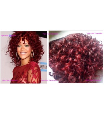 Red Curly 18"