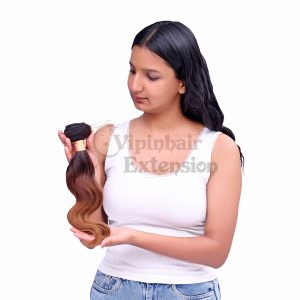 Ombre Color Body Wavy Hair