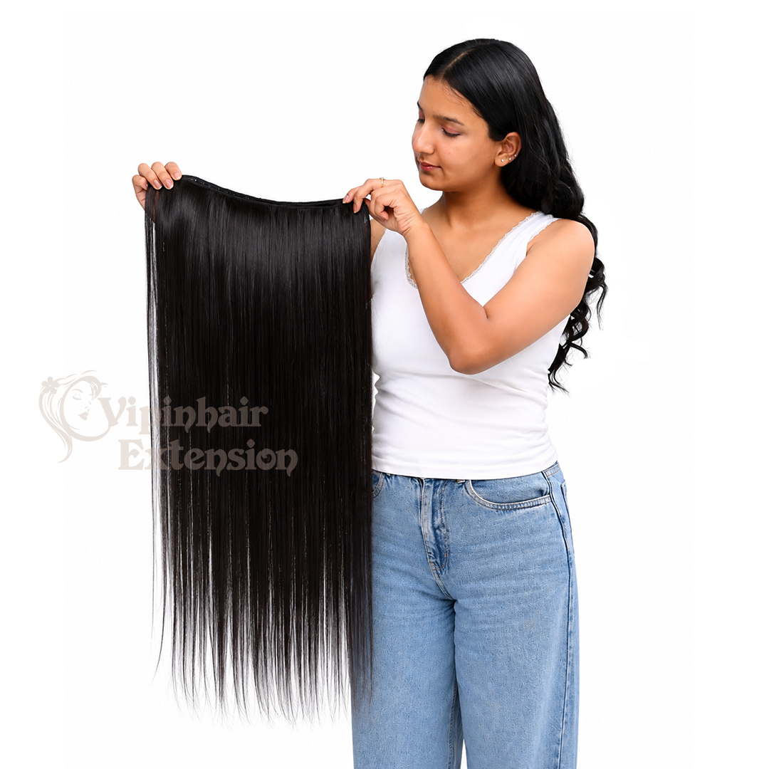 Straight Weft Hair Extensions - Image 3